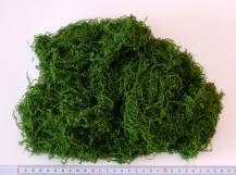 Mech umělý 50 g - TMAVĚ ZELENÝ