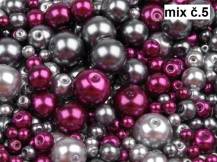 Mix voskových metalických perel 50 g