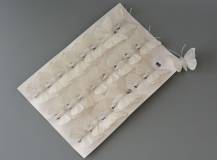 Motýlek s klipem 5 cm - vzor 1