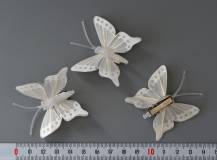 Motýlek s klipem 5 cm - vzor 12