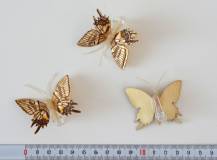 Motýlek s klipem 5 cm - vzor 16