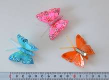 Motýlek s klipem 5 cm - vzor 17