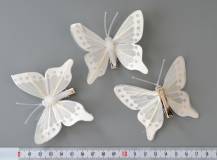 Motýlek s klipem 8 cm - vzor C