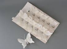 Motýlek s klipem 8 cm - vzor C