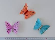 Motýlek s klipem 8 cm - vzor I