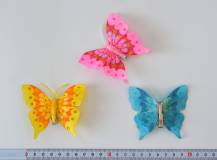 Motýlek s klipem 8 cm - vzor J