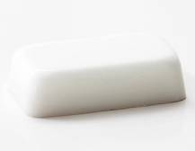 Mýdlová hmota Crystal GOATS MILK bílá s kozím mlékem
