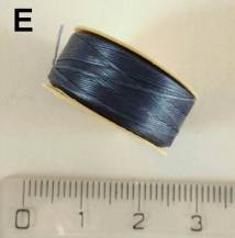 NYMO - nylonová nit plochá o pr. 0,2 mm