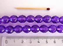 Perly (kuličky) a ohňovky fialové 50 ks odstín p67294