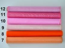 Organza obšitá šířka 35 cm, návin 8 m