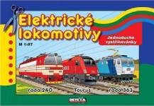 Papírová vystřihovánka - ELEKTRICKÉ LOKOMOTIVY