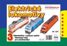 Papírová vystřihovánka - ELEKTRICKÉ LOKOMOTIVY