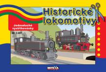 Papírová vystřihovánka - HISTORICKÉ LOKOMOTIVY