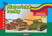 Papírová vystřihovánka - HISTORICKÉ TANKY