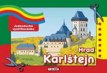 Papírová vystřihovánka - Hrad KARLŠTEJN