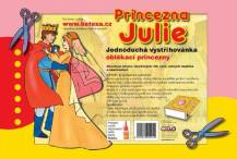 Papírová vystřihovánka - PRINCEZNA JULIE