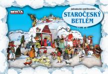 Papírová vystřihovánka - STAROČESKÝ BETLÉM