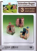 Papírová vystřihovánka - Tři malé hrady