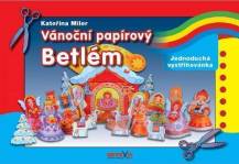 Papírová vystřihovánka - Vánoční papírový BETLÉM