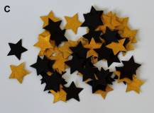 Papírové konfety - Hvězdičky prům. 30 mm