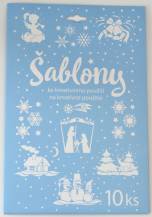 Papírové šablony pro kreativní využití - ZIMA
