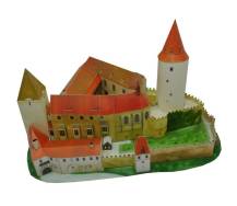 Papírový model - HRAD KŘIVOKLÁT