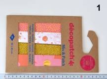 Papíry na decoupage (4ks)