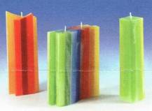 Parafínové pásky barevné.