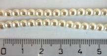 Perly (kuličky) metalické stříbrné 50 ks odstín mk12025