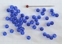 Perly (kuličky) modré 50 ks odstín pk67375