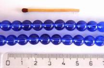 Perly (kuličky) modré 50 ks odstín p67375