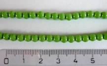Perly světle zelené 50 ks odstín n48535