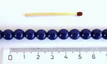 Perly tmavě modré 50 ks odstín n48375