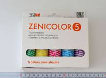 Pigmentové barvy do mýdel ZENICOLOR sada 5 ks