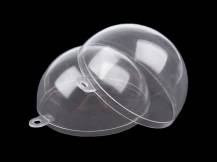Plastová dvoudílná koule prům. 6 cm