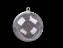 Plastová dvoudílná koule prům. 6 cm