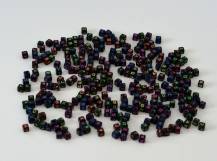 Plastové korálky černé - Abeceda 300 ks