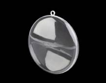 Plastový medailon dvoudílný prům. 7 cm