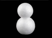 Polystyrenový sněhulák 6,7 x 11,5 cm