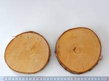 Přírodní břízový plátek prům. 13 - 15 cm