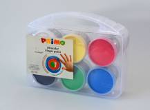 Prstové barvy PRIMO 6 x 100 g