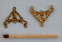 Ramínko ozdobné trojúhelník 19 x 19 mm