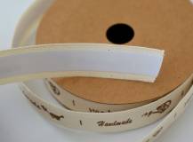 Samolepící bavlněná stuha s potiskem Handmade