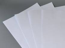 Samolepící papírová fólie A4 - BÍLÁ