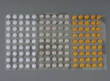 Samolepící RŮŽIČKY Ø 10 mm - bal. 45 ks