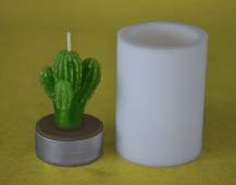 Silikonová forma čajovka - Kaktus trojitý