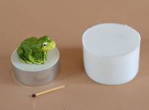 Silikonová forma čajovka velká  - Žába