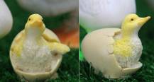 Forma silik. - Housátko ve vajíčku 55 x 35 x 40 mm
