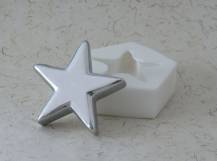Silikonová forma - Hvězda prům. 88 x 25 mm