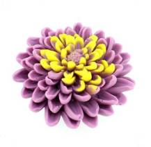 Silikonová forma - Květ - Chrysantéma prům. 65 x 28 mm